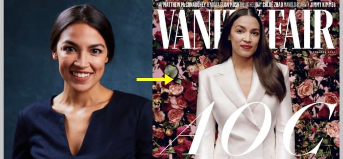Photo Credit: Instagram/Alexandria Ocasio-Cortez, Instagram/Vanity Fair