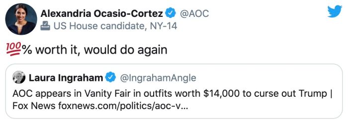 Photo Credit: Instagram/Alexandria Ocasio-Cortez