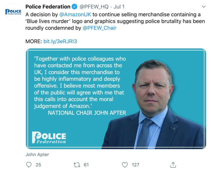 Photo Credit: Twitter/Police Federation