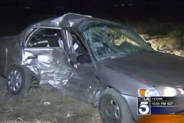 Photo credit: KTLA via Daily Mail