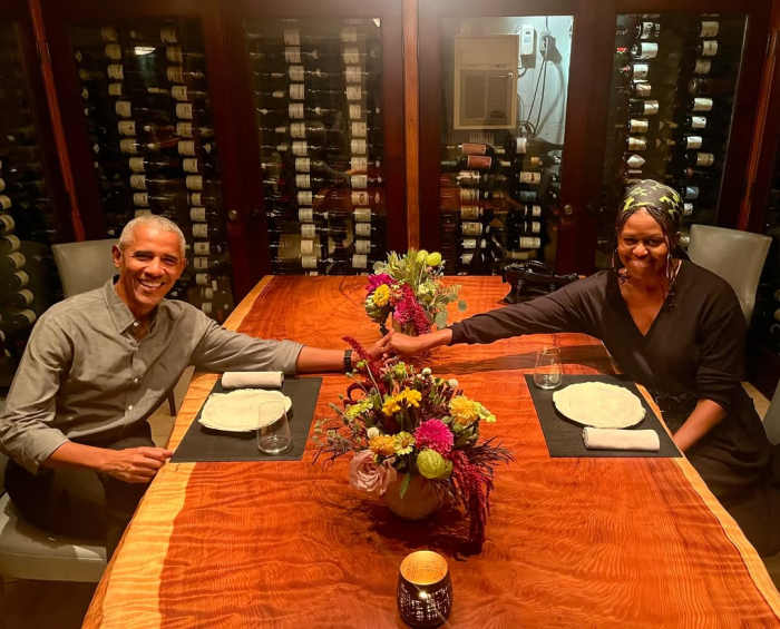 Michelle and Barack Obama celebrating her birthday, Photo Credit: barackobama/Instagram
