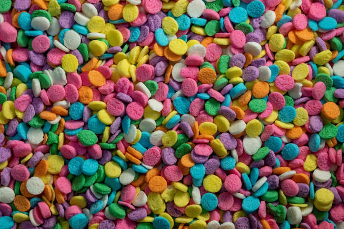 Close up shot of Colorful Sweet Candies, Photo Credit: Pexels