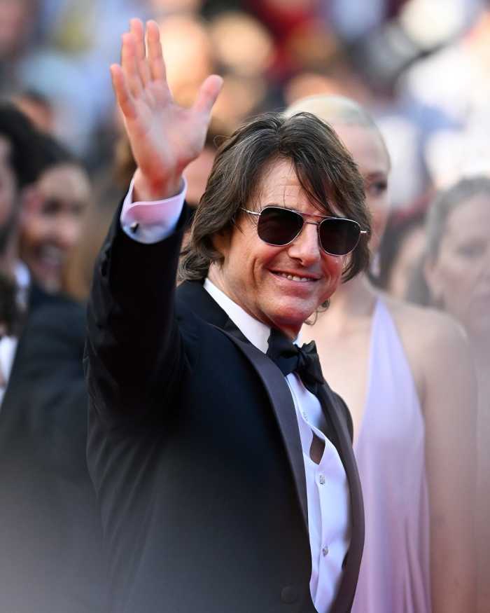 Tom Cruise on the red carpet at the Cannes Film Festival , Photo Credit: tomcruise/Instagram