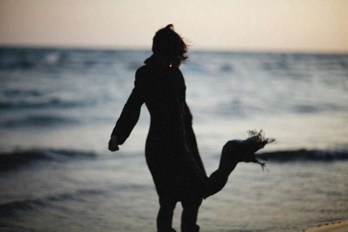 Silhouette of Woman Walking on the Seashore, Photo Credit: Pexels