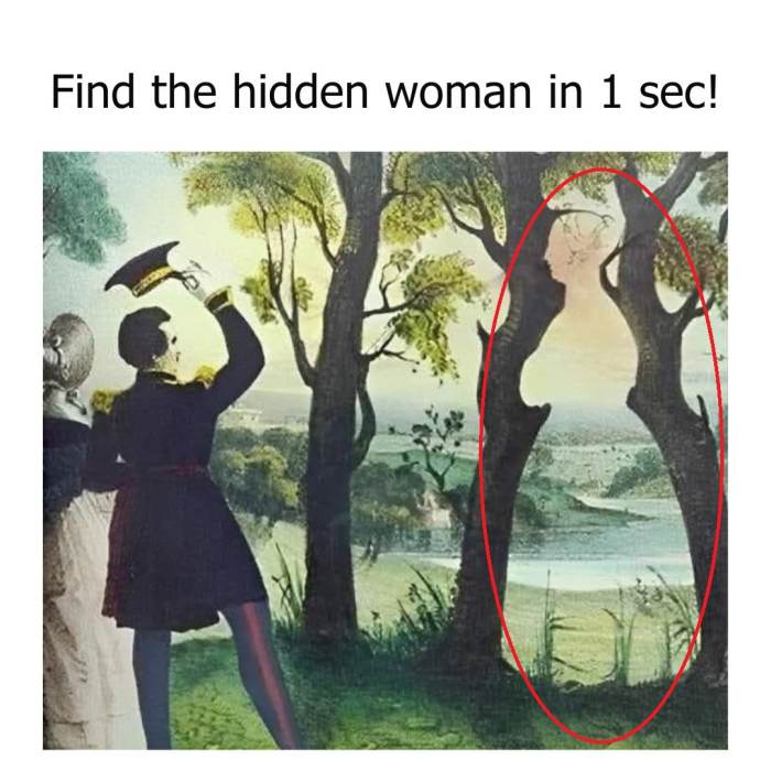A hidden woman disguised within the scene’s background, Photo Credit: Dreame/Facebook