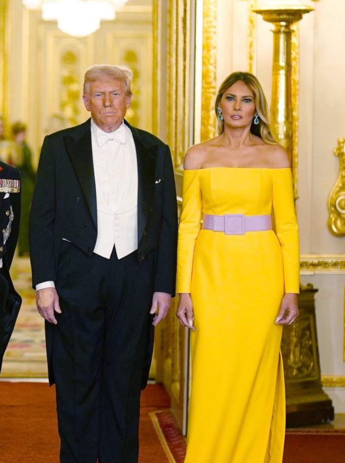 President Donald Trump and First Lady Melania Trump at Windsor Castle, Photo Credit: Commentary Elon Musk/X