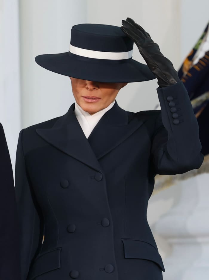 First Lady Melania Trump during Inauguration Day, Photo Credit: FLOTUS Report/X