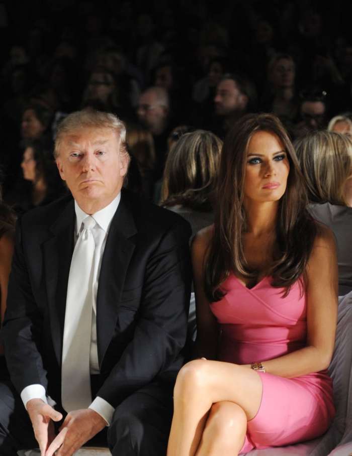 Donald and Melania Trump at New York Fashion Week in 2010, Photo Credit: Keeping Up With The Trumps/X