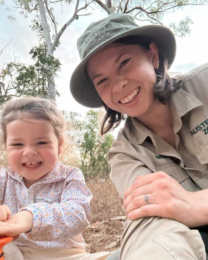 Bindi Irwin with her 3-year-old daughter, Photo Credit: bindisueirwin/Instagram