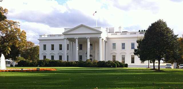 Front of the White House, Photo Credit: Wikimedia