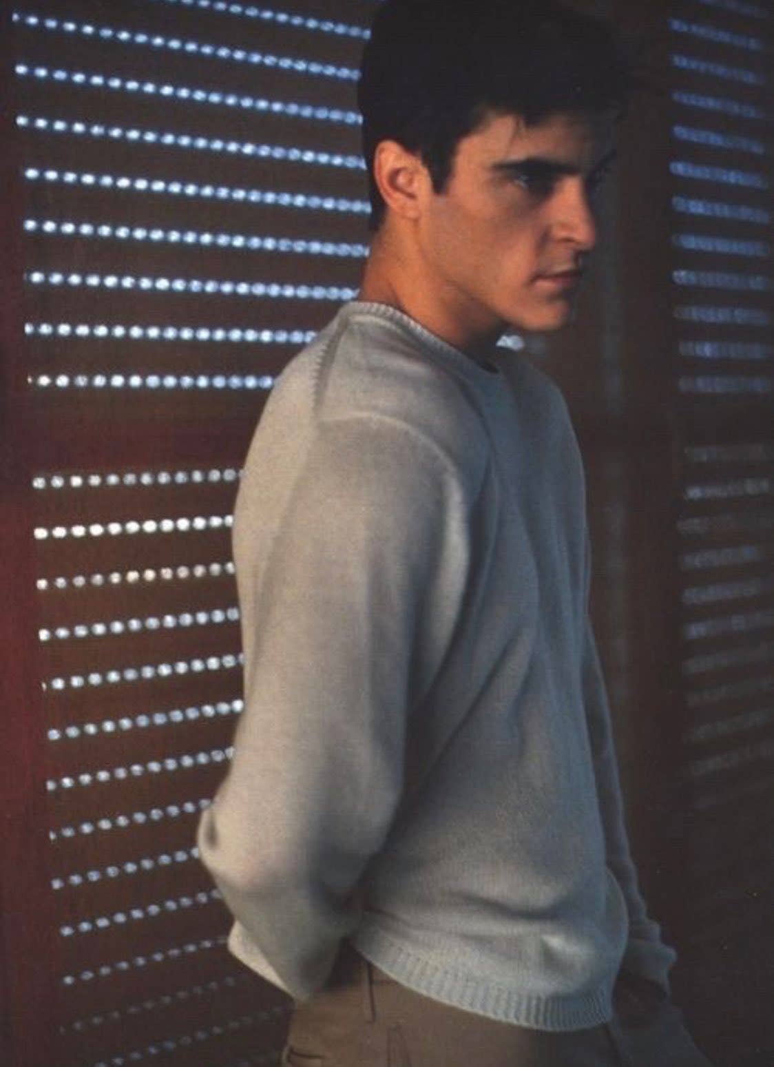 A Young Joaquin Phoenix for PRADA Fall 1997, Photo Credit: Outlander Magazine/X