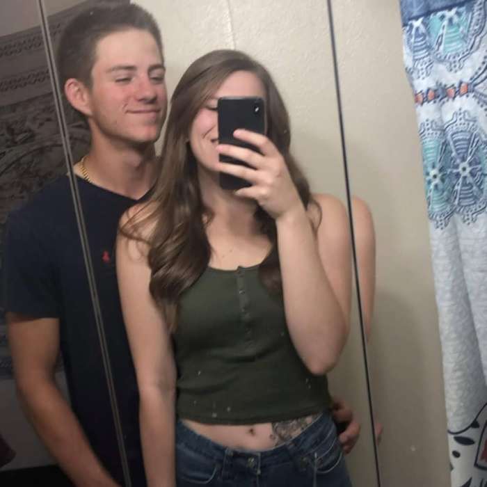 Loren and Sabia before the forklift accident, Photo Credit: loren.schauers/Instagram