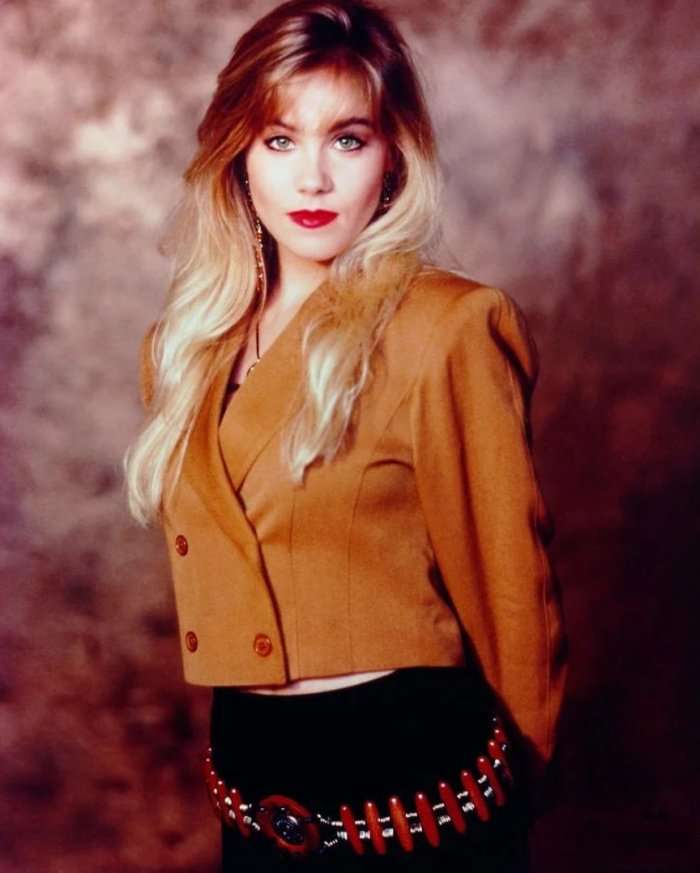 Christina Applegate during her time starring as Kelly Bundy in the television series "Married... with Children", Photo Credit: Lori Angelova/X