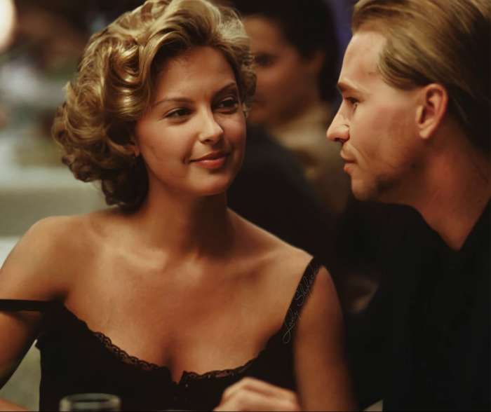 Ashley Judd with Val Kilmer in the movie Heat, 1995, Photo Credit: Love Classical Music and Movies/X