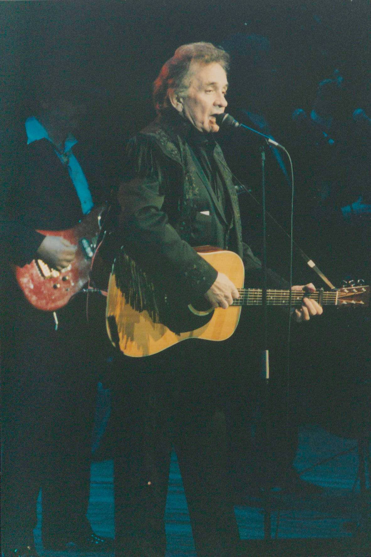 Johnny Cash at the University Concert Hall, Limerick 1993, Photo Credit: Wikimedia