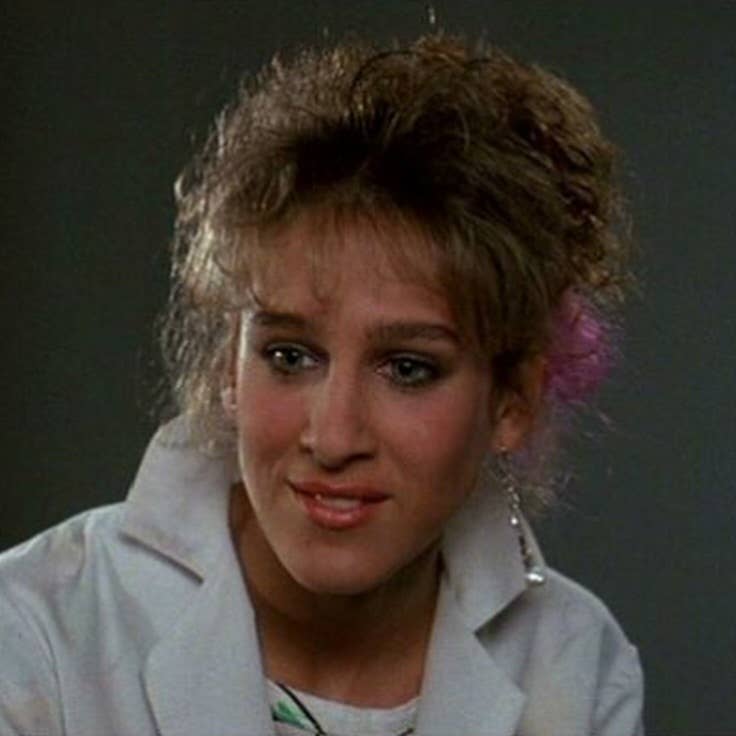 Sarah Jessica Parker playing the role of Carolyn McAdams in the 1986 film Flight of the Navigator, Photo Credit: 90sanxiety/Instagram