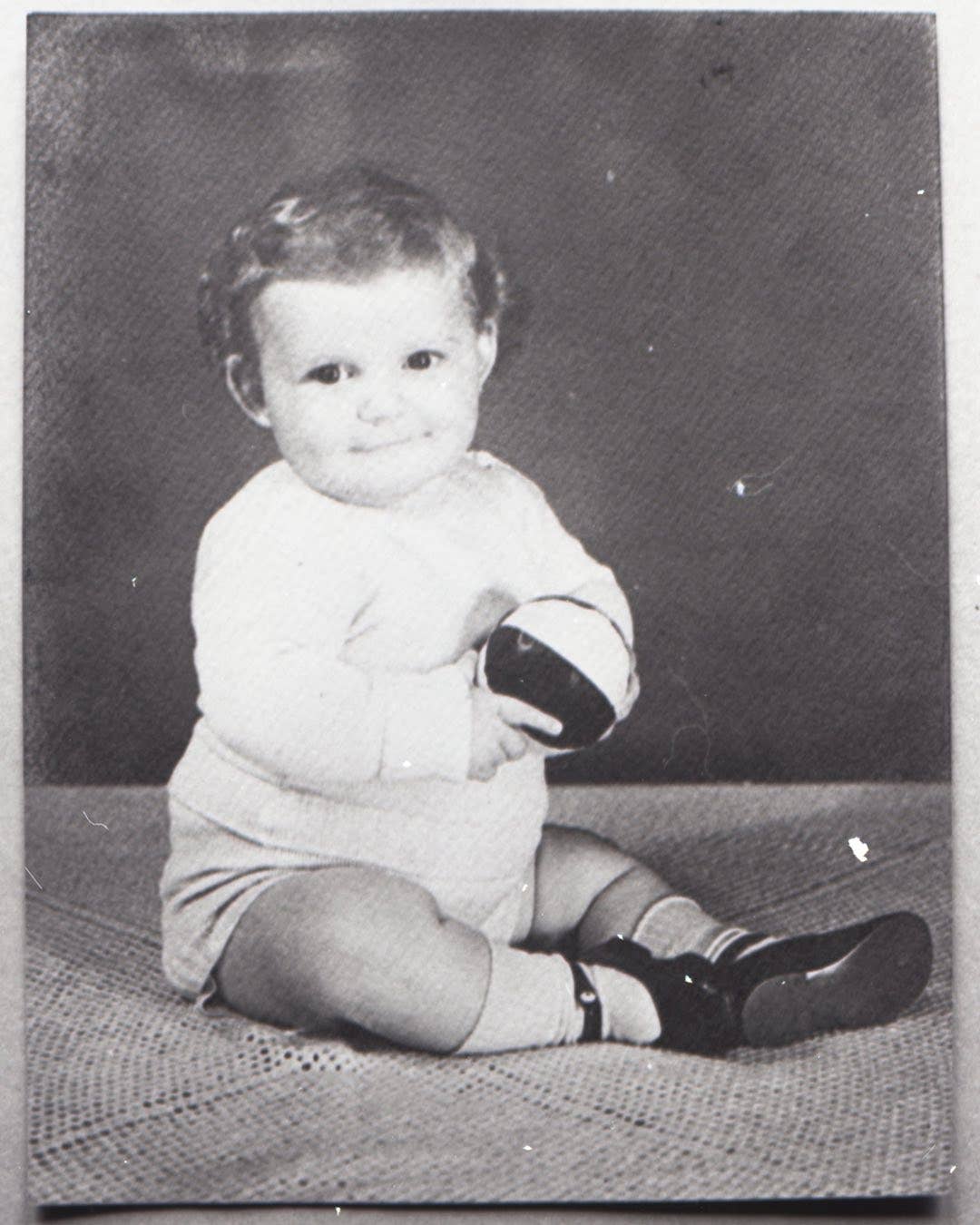 Joe Cocker when he was a baby, Photo Credit: Joe Cocker/Facebook