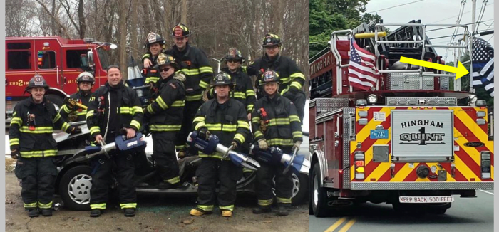 Photo Credit: Facebook/Hingham Firefighters Local 2398