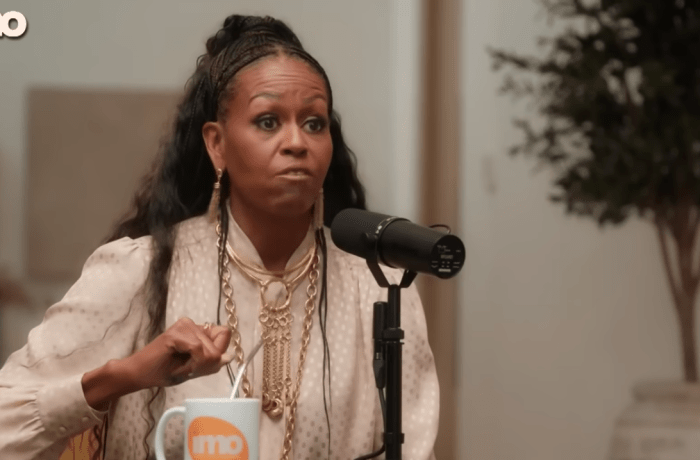 Michelle Obama in an IMO episode, Photo Credit: Entertainment Tonight/Youtube