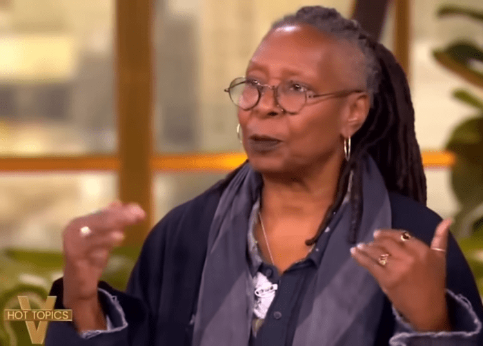 Whoopi Goldberg on 'The View', Photo Credit: E! News/Youtube