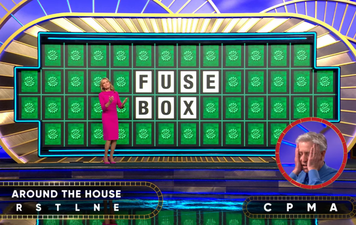 Show hostess Vanna White in a 'Wheel of Fortune' episode, Photo Credit: Wheel of Fortune/Youtube