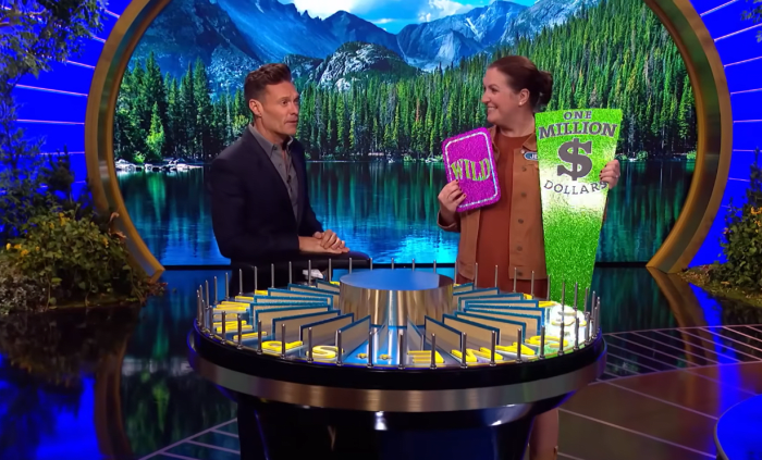Show host Ryan Seacrest and contestant Jesse Larson in a 'Wheel of Fortune' episode, Photo Credit: Wheel of Fortune/Youtube