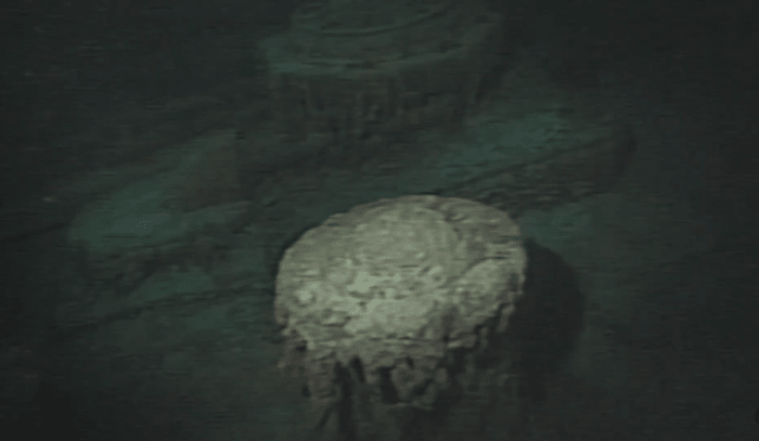 Unseen Titanic shipwreck footage from the bottom of the ocean, Photo Credit: IFLScience/Youtube