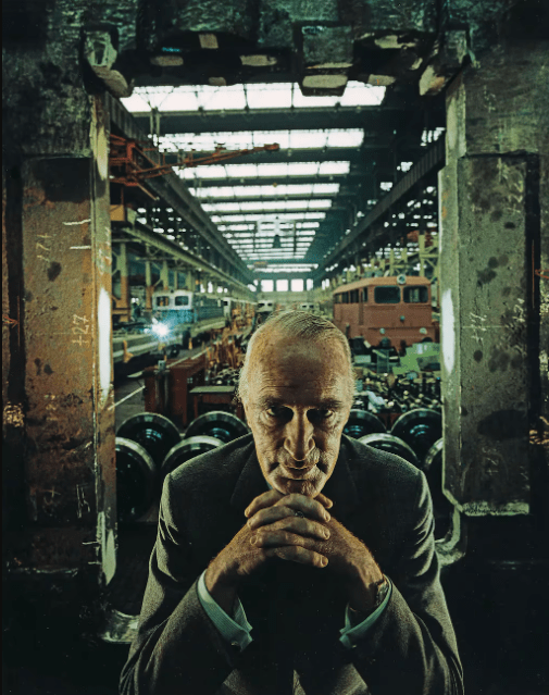 Portrait of Alfried Krupp, the German industrialist and convicted Nazi war criminal, Photo Credit: Deny Fear/X