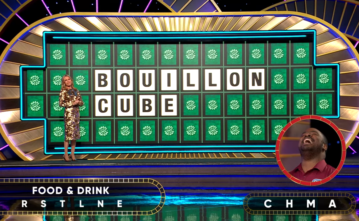 Show hostess Vanna White in a 'Wheel of Fortune' episode, Photo Credit: Wheel of Fortune/Youtube