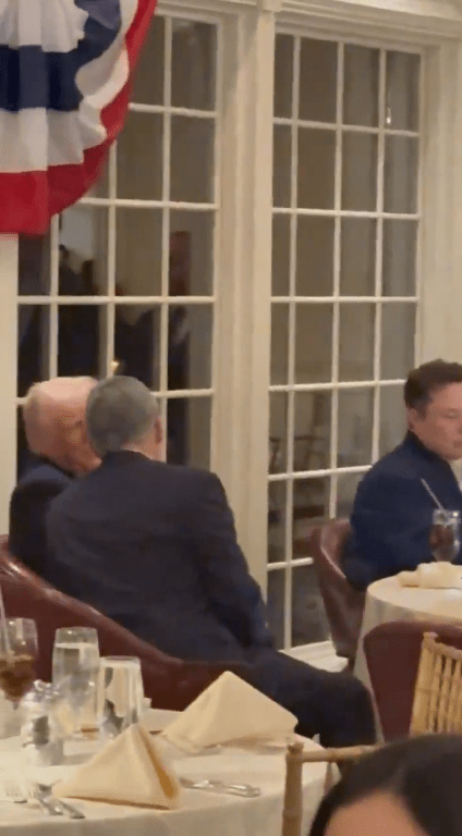 President Donald Trump and Elon Musk at Mar-a-Lago, Photo Credit: Tesla Owners Silicon Valley/X