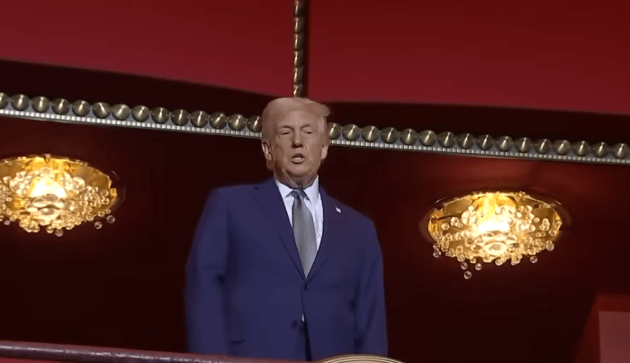 President Donald Trump inside the White House, Photo Credit: MSNBC/Youtube