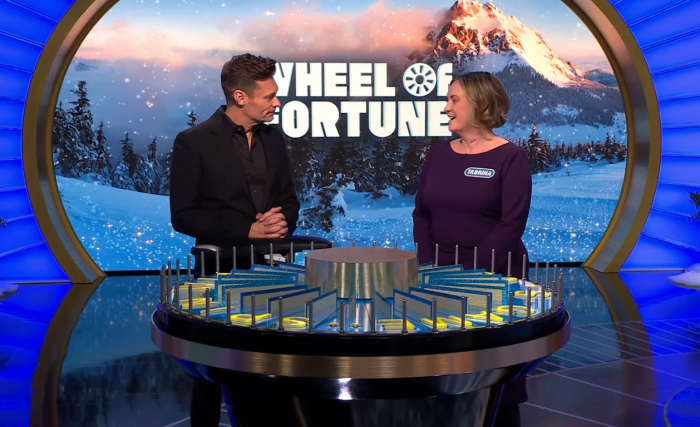 Show host Ryan Seacrest and Tabrina Smith in a 'Wheel of Fortune' episode, Photo Credit: Wheel of Fortune/Youtube