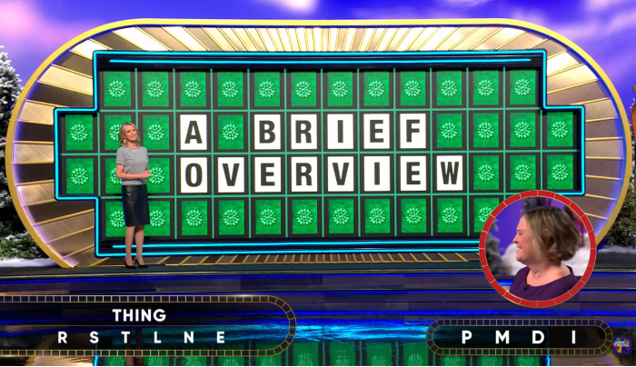 Show hostess Vanna White in a 'Wheel of Fortune' episode, Photo Credit: Wheel of Fortune/Youtube