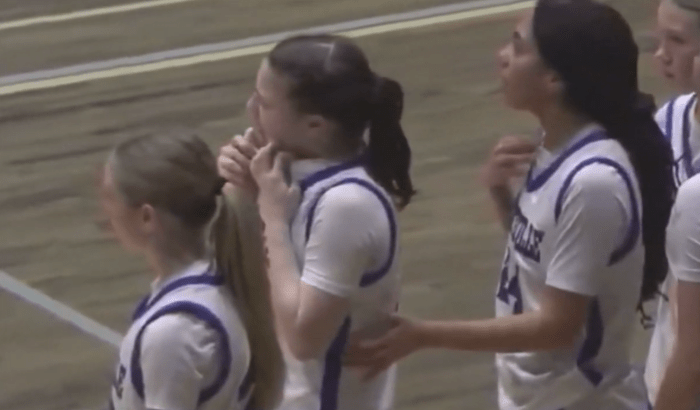 High school basketball coach Jim Zullo confronting his players, Photo Credit: ABC 11/Youtube
