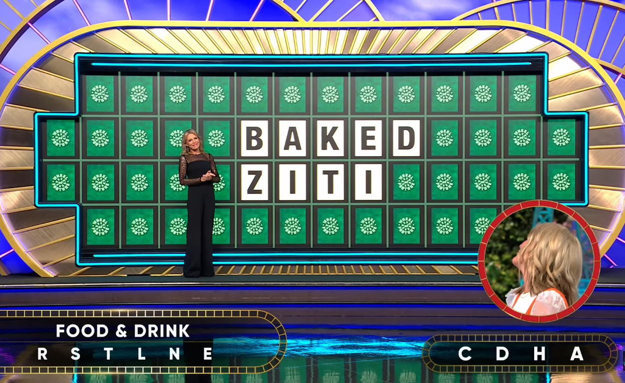 Show hostess Vanna White in a 'Wheel of Fortune' episode, Photo Credit: Wheel Of Fortune/Youtube
