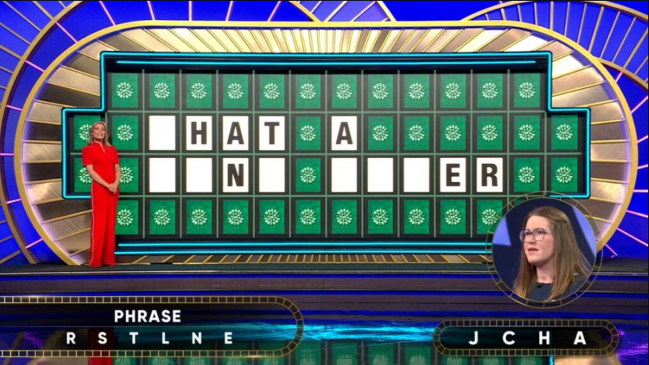 Show hostess Vanna White in a 'Wheel of Fortune' episode, Photo Credit: phily498/Instagram