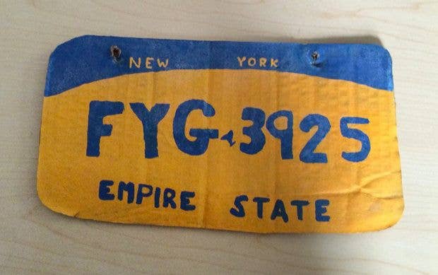 N.Y. Woman Arrested For Homemade License Plate Opposing