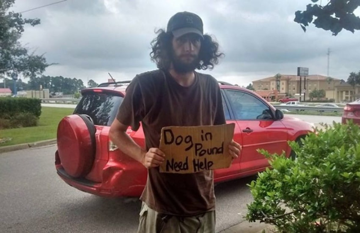 Woman Helps Homeless Man Get His Dog From Pound (Photo) - Opposing Views