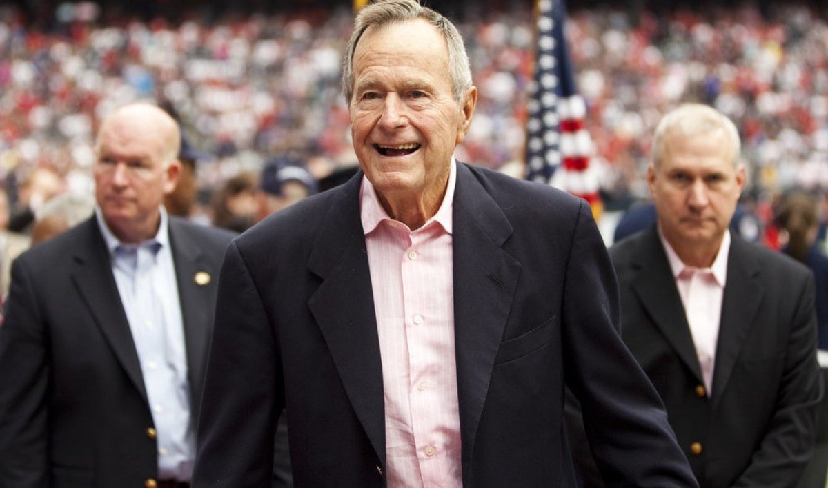 Woman Says George H.W. Bush Groped Her When She Was 16 (Photos) Promo Image