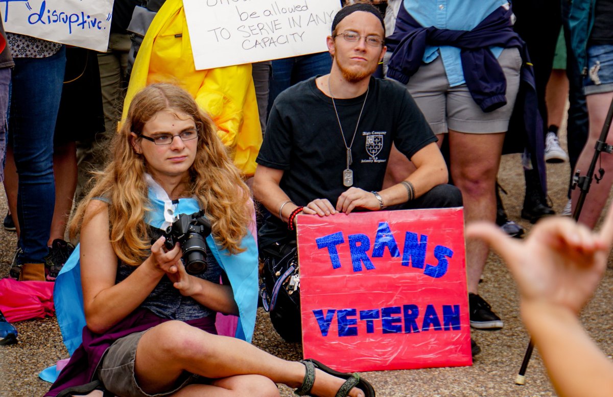 Judge Blocks Trump's Transgender Military Ban Promo Image