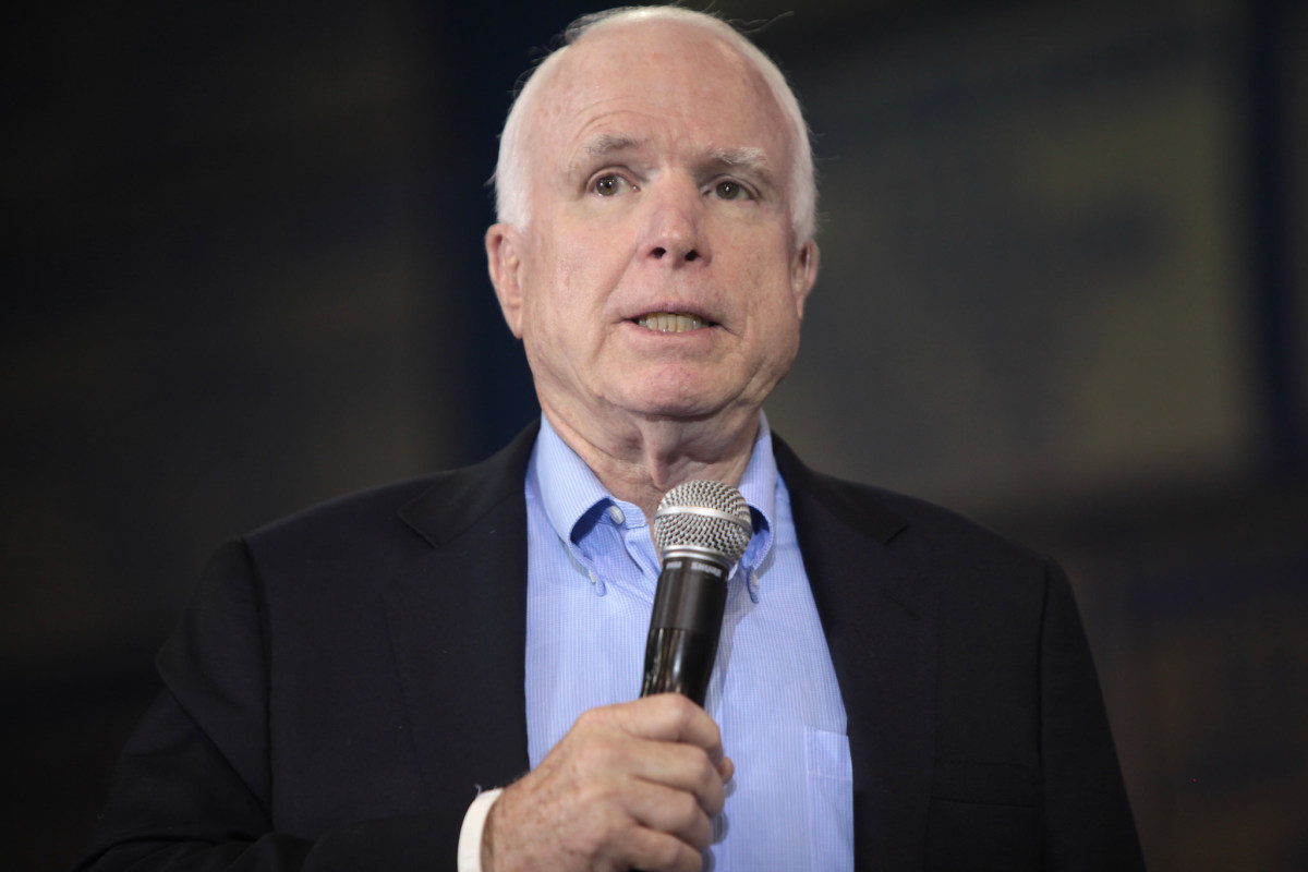 McCain: Trump 'Is Pretty Impressive' Promo Image