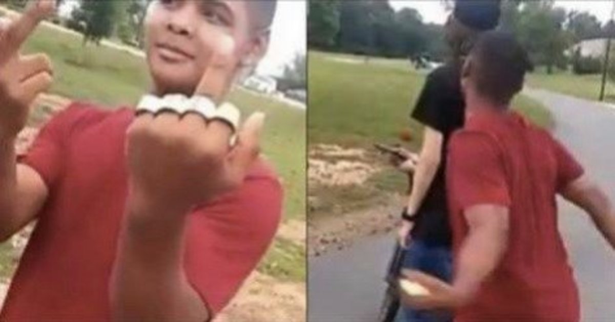 Teen Suckerpunches Boy With Brass Knuckles, Quickly Finds Out Why That's A Bad Idea (Video) Promo Image