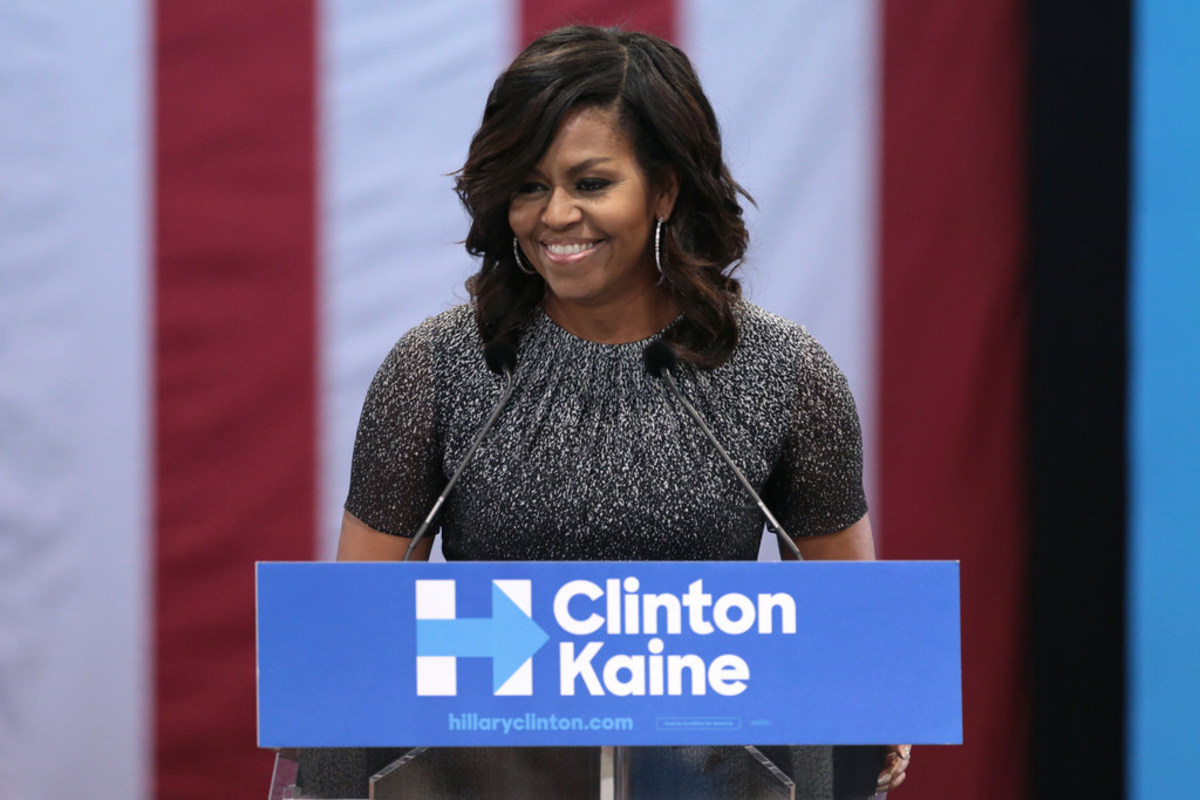 Michelle Obama's Church Outfit Sparks Controversy (Photos) Promo Image