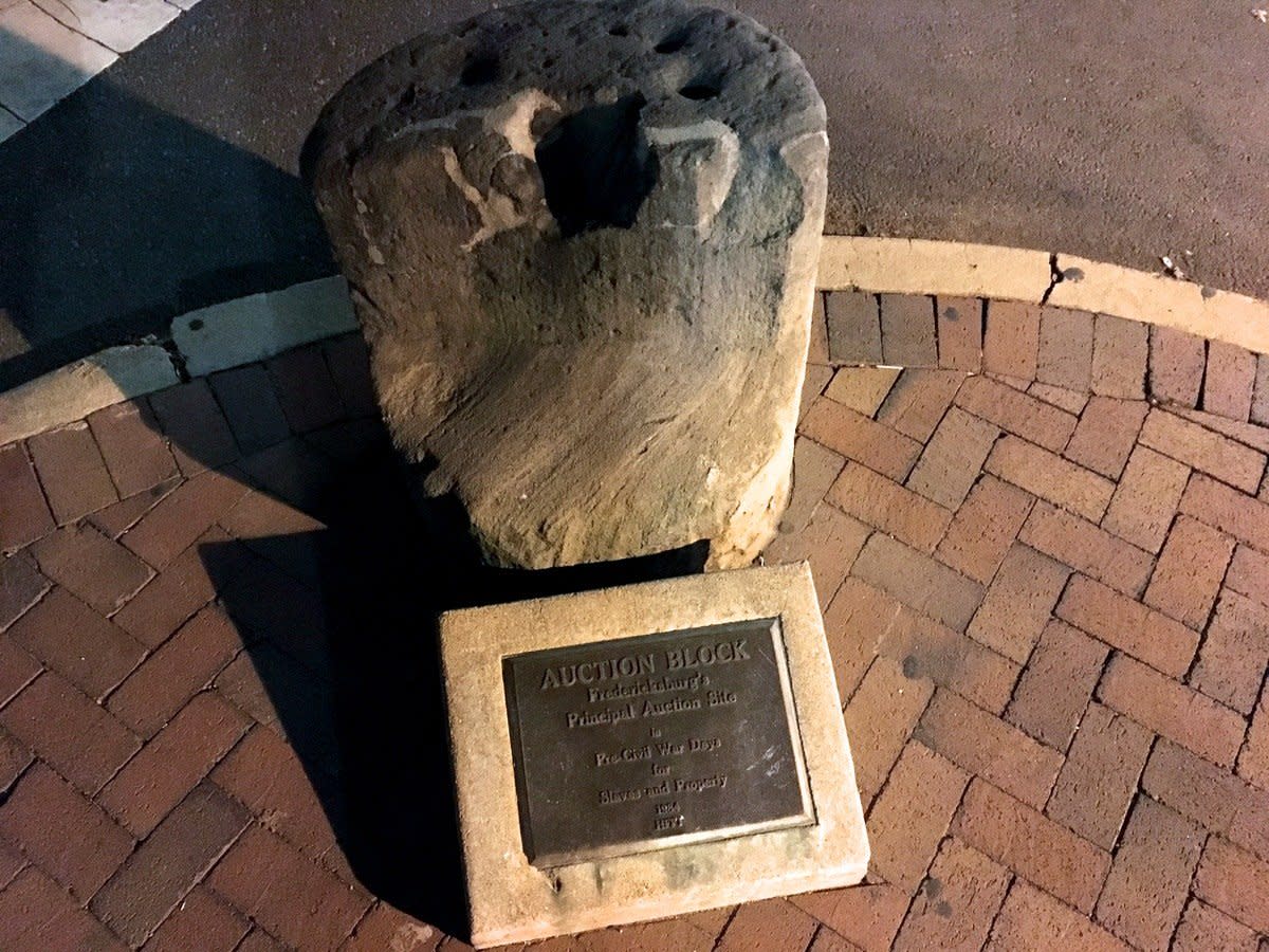 Slave Auction Block Sparks Controversy In Virginia Town Opposing Views
