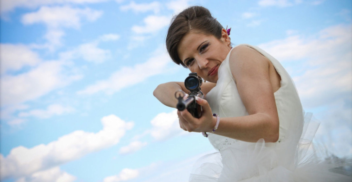 Bride Tries To Shoot New Husband (Photo) Promo Image