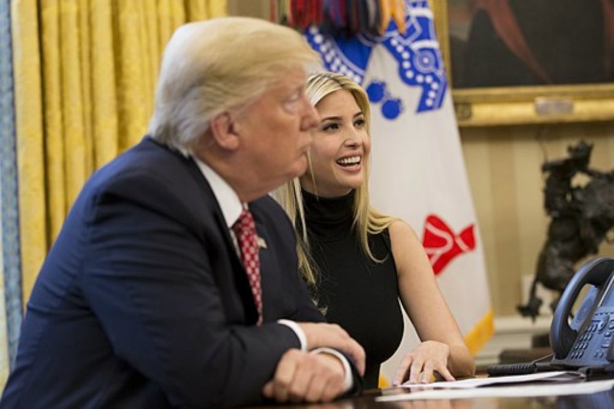 Ivanka Backs Plan To Reject Equal Pay Policy (Photos) Promo Image