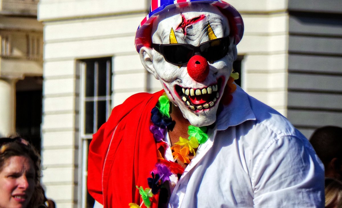 Dad Arrested After Scaring His Daughter With Clown Mask Promo Image