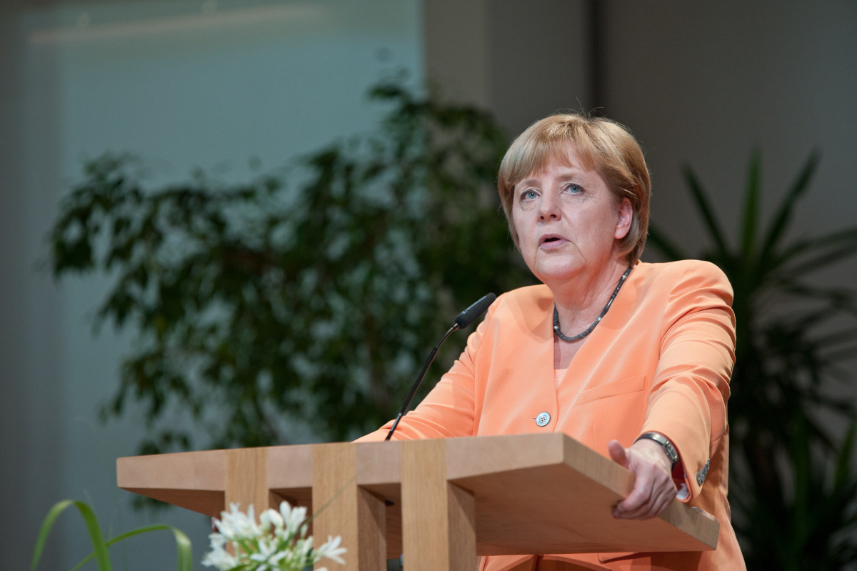 Angela Merkel Rejects Refugee Limits For Germany Promo Image