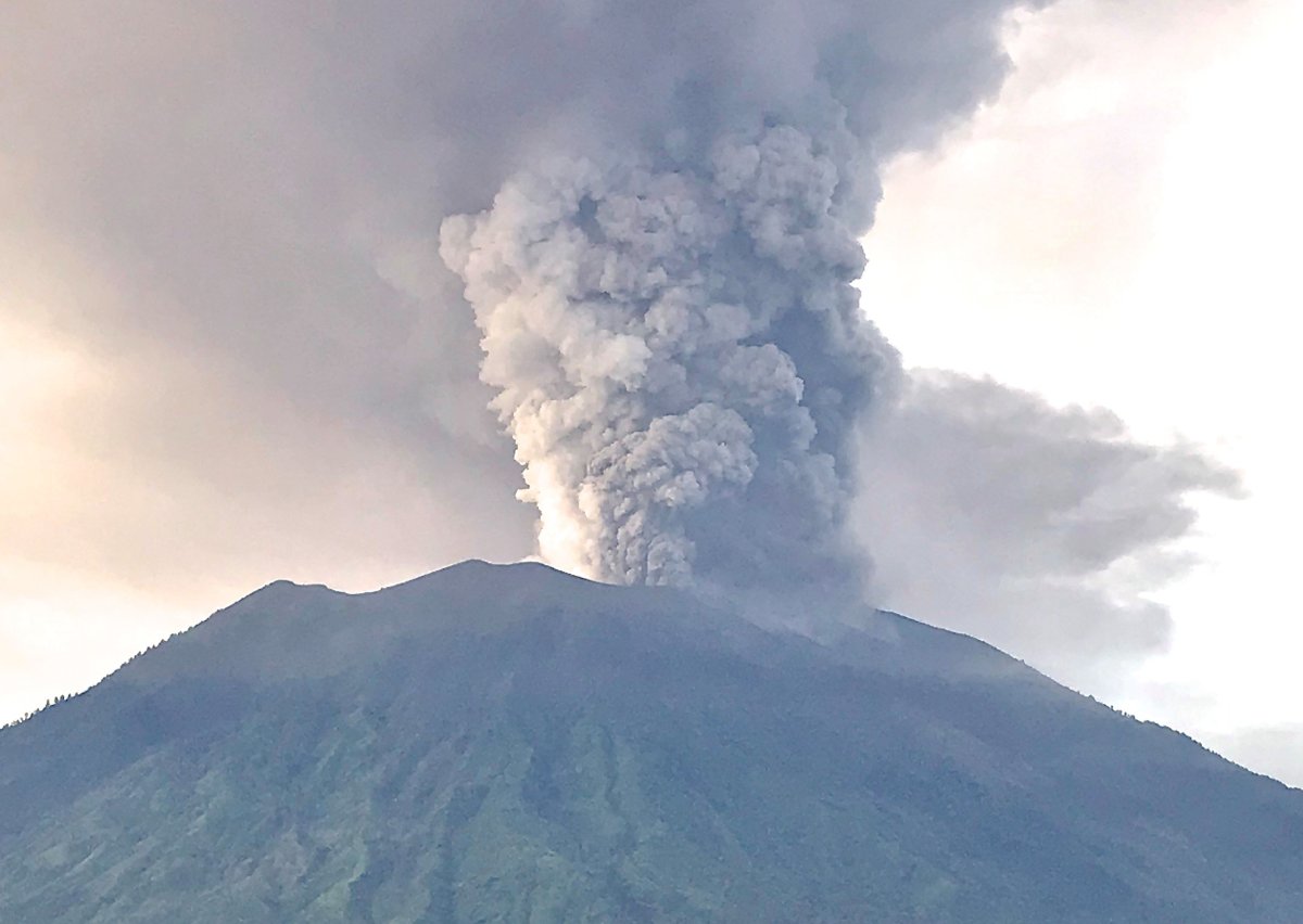 Bali Volcano Eruption Might Lower Global Temperatures Promo Image