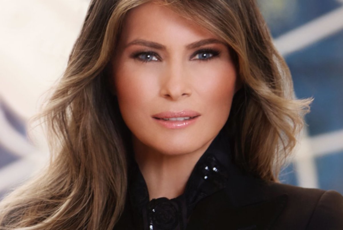 Melania's Body Decoded During 'Fire And Fury' Speech (Photos) Promo Image
